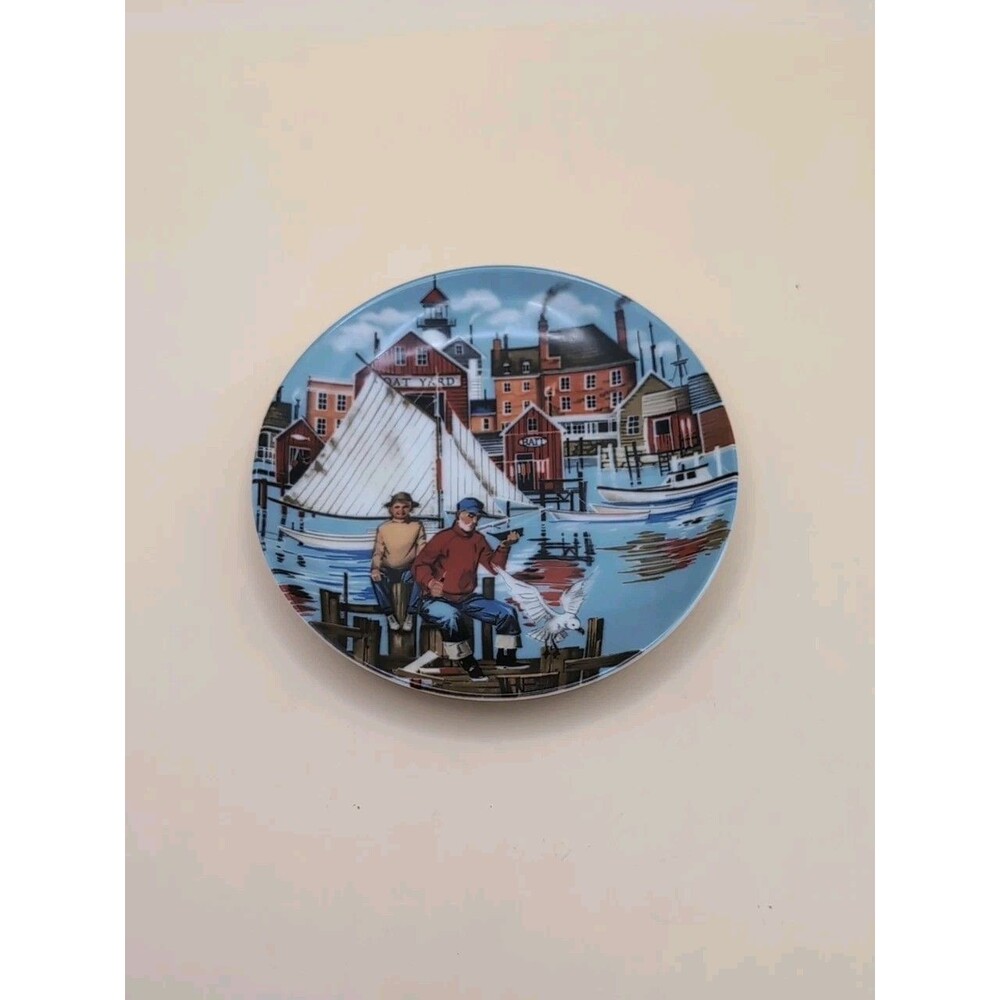 Avon American Portraits Plate Collection The East 1985 The East Decorative 4"